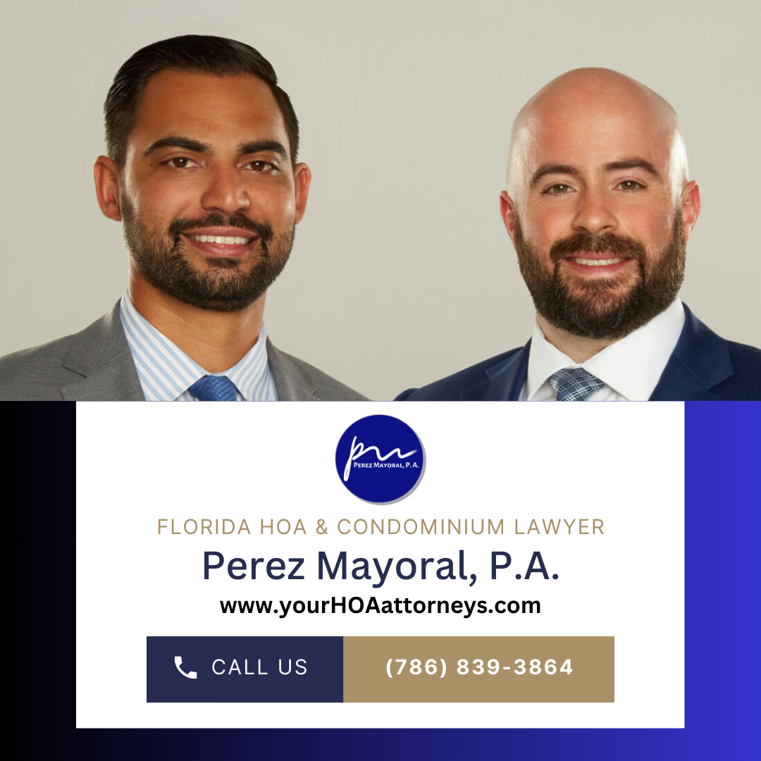 Perez Mayoral, P.A. Florida HOA & Condominium Lawyer